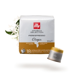 Illy Capsule Caffè Iperespresso Arabica Etiopia Confezione 18pz