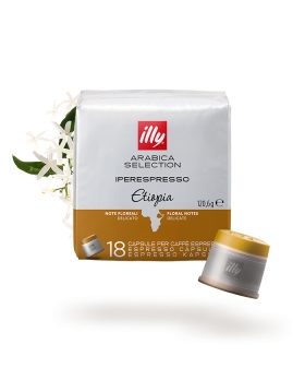 Illy Capsule Caffè Iperespresso Arabica Etiopia Confezione 18pz