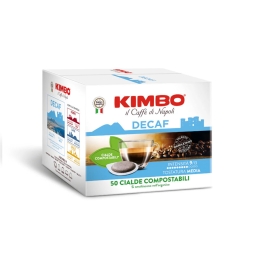 Kimbo Caffè in Cialde 44MM Decaffeinato 50PZ