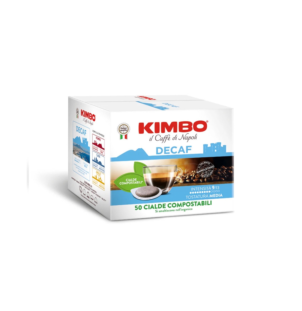 Kimbo Caffè in Cialde 44MM Decaffeinato 50PZ