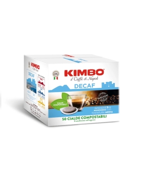 Kimbo Caffè in Cialde 44MM Decaffeinato 50PZ