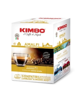 Kimbo Miscela Amalfi 100% Arabica 50 Capsule Compat. A Modo Mio