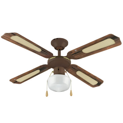 VINCO VENTILATORE SOFFITTO 107CM 55W BROWN COD.70919