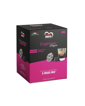 Cuore Nero Caffè Capsule Comp. A Modo Mio Espresso Classico 100pz