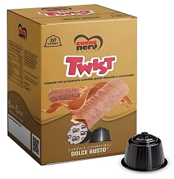 Cuore Nero Capsule Comp. Dolce Gusto Gusto Twist 10pz