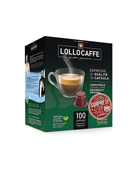 Lollocaffè Capsule Compatibili Nespresso Passione Classico