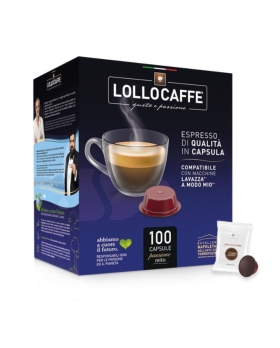 Lollo Caffè Capsule Comp. A Modo Mio Miscela Passione Mito 100pz