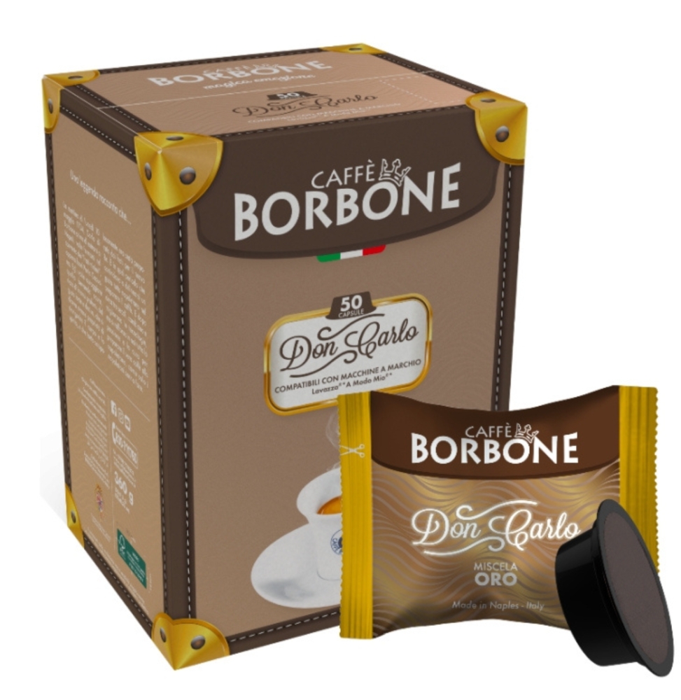 Borbone Capsule Comp. Amodo Mio Miscela Oro 50pz Doncarlo