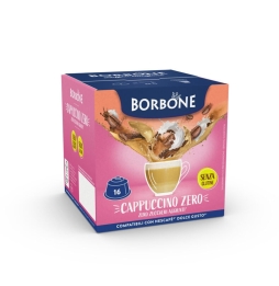 Borbone Conf. da 16pz Capsule Comp. Dolce Gusto Cappuccino Zero