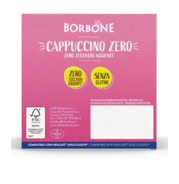 Borbone Conf. da 16pz Capsule Comp. Dolce Gusto Cappuccino Zero