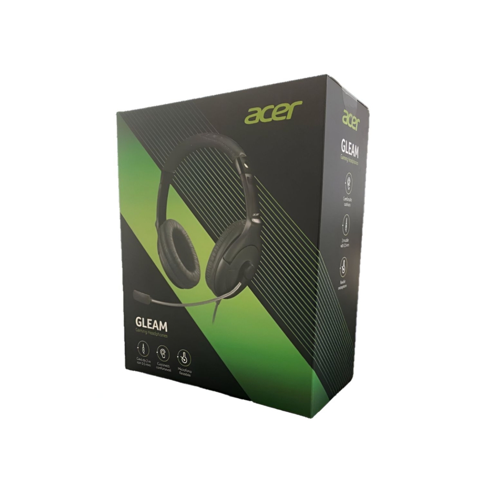 Acer Gleam-gh1700k Cuffia Gaming Surround 7.1 Rgb Con Microfono