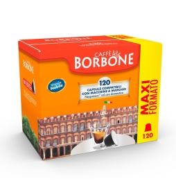 Borbone Capsule Comp. Nespresso Miscela Nobile (Blu) 120pz