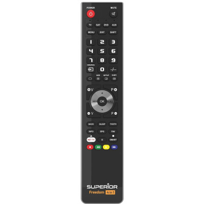 SUPERIOR TELECOMANDO UNIVERSALE FREEDOM MICRO-USB 4 IN 1