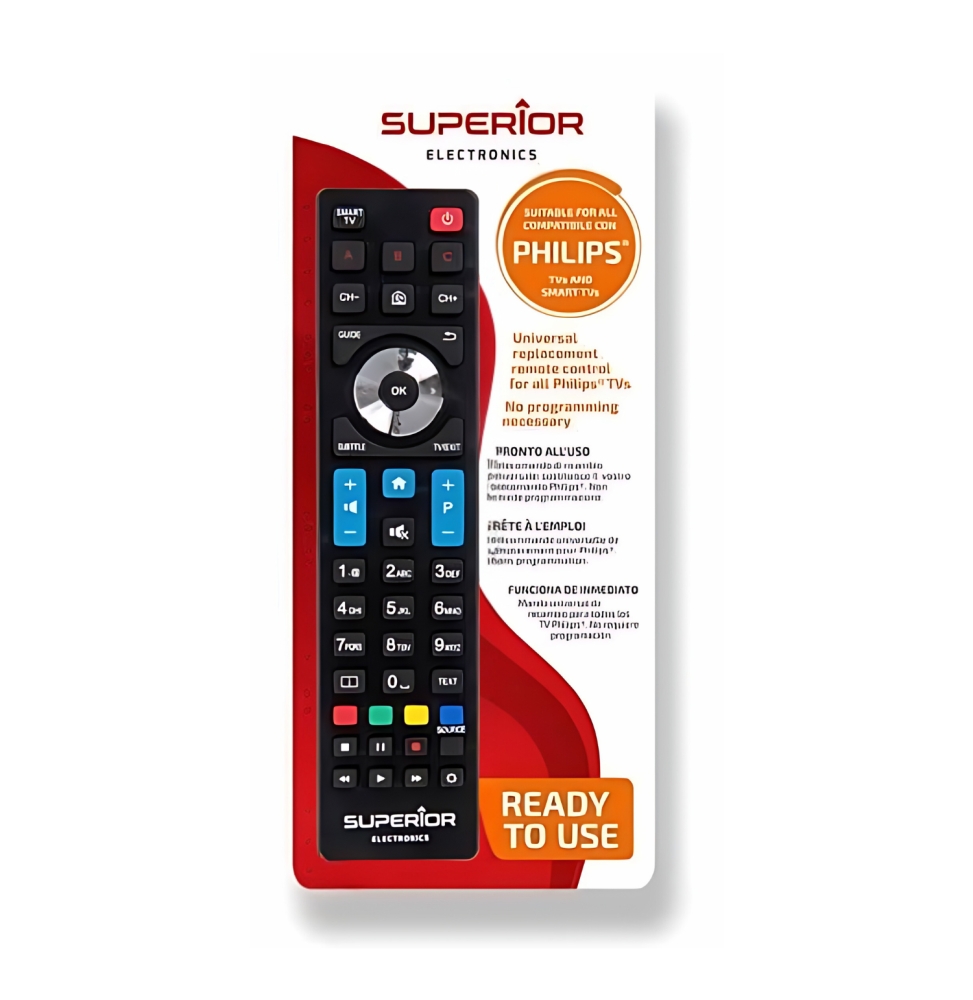 Superior Telecomando Universale Philips Funzioni Smart Tv Sh