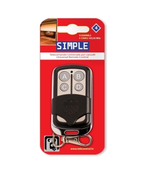 Superior Radiocomando Universale Per Cancelli Simple 4