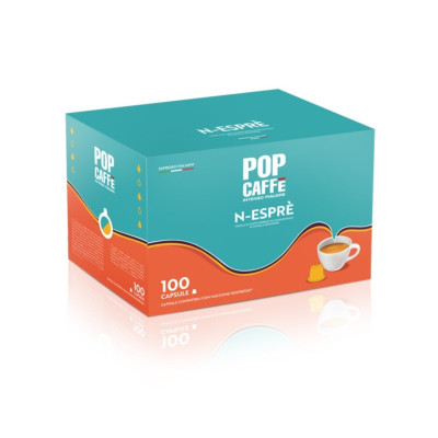 Pop Caffè Miscela Decisa compatibile Nespresso 100 capsule
