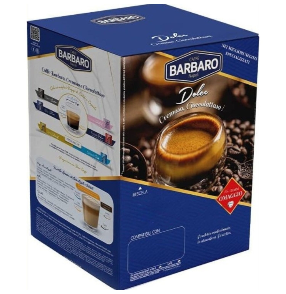 Barbaro Caffè Miscela Blu 150 Cialde