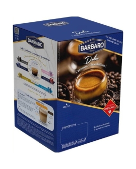 Barbaro Caffè Cremoso Miscela Blu Comp. Nespresso 100 Capsule