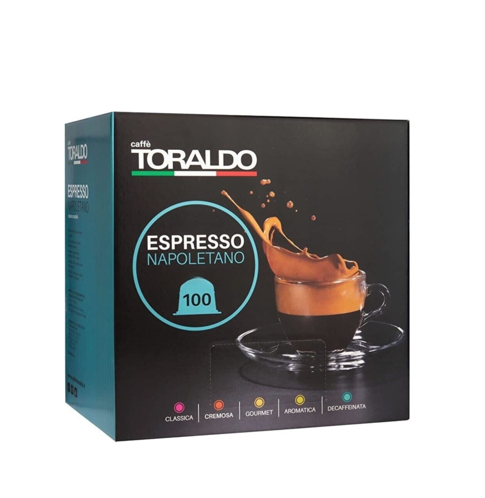 Toraldo Caffè Capsule Comp. Lavazza Blu Miscela Cremosa 100pz