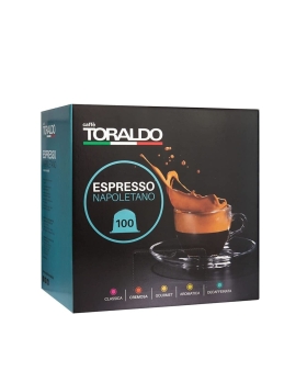 Toraldo Caffè Capsule Comp. Lavazza Blu Miscela Cremosa 100pz