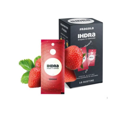 IHDRA Insaporitore Acqua Gusto Fragola – Box da 10 bustine