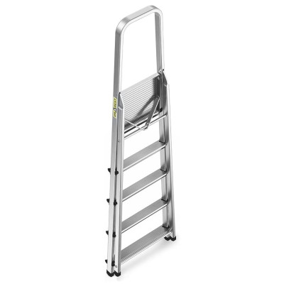 DRABEST SCALA DOMESTICAIN ALLUMINIO A 5 GRADINI PORTATA 125KG