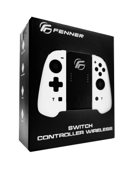 Switch Fenner Tech Controller Joycon Wireless WHITE