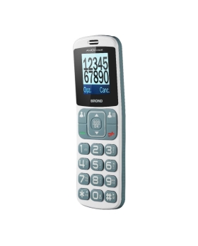 Brondi Amico Home Gsm Con Tasti Grandi Dual Sim Volume Alto Bianco/grigio