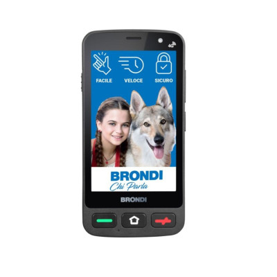 BRONDI AMICO SMARTPHONEPOCKET 4  BLACK 4G