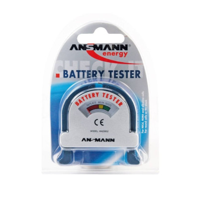 Ansmann tester universale per Batterie Alcaline e Ricaricabili
