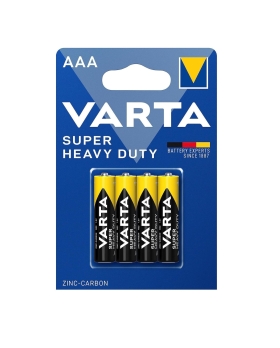 Varta super heavy duty batterie tipo aaa