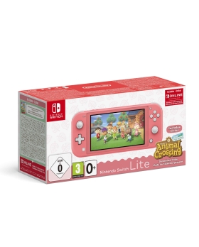 Nintendo Switch™ Lite Edizione Speciale Animal Crossing CORALLO