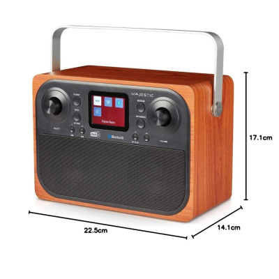 Majestic RT 197 DAB,Radio DAB/DAB+/FM,Bluetooth,Display LCD