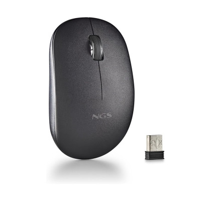 NGS MOUSE WIRELESS FOG PRO 1000DPI 2TASTI BLACK