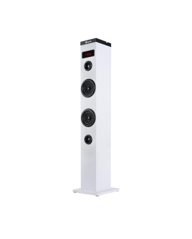 Ngs Speaker A Torre Skycharm Bluetooth Usb Radiofm Aux 50w Bian