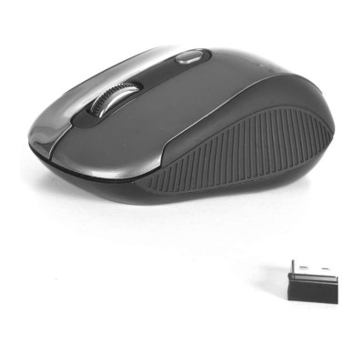 NGS MOUSE MINI WIRELESSHAZE 1600DPI 3 TASTI NERO/ARGENTO