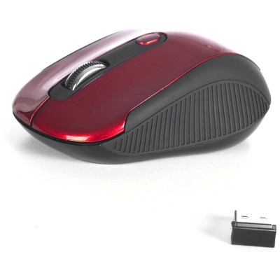 NGS MOUSE MINI WIRELESSHAZE 1600DPI 3TASTI RED