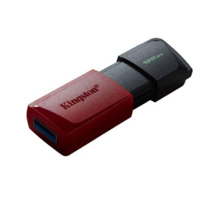 Kingstone pendrive USB-A3.2 128GB nero e rosso