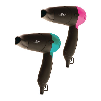 Howell Asciugacapelli da viaggio super compatto HO.HP1020