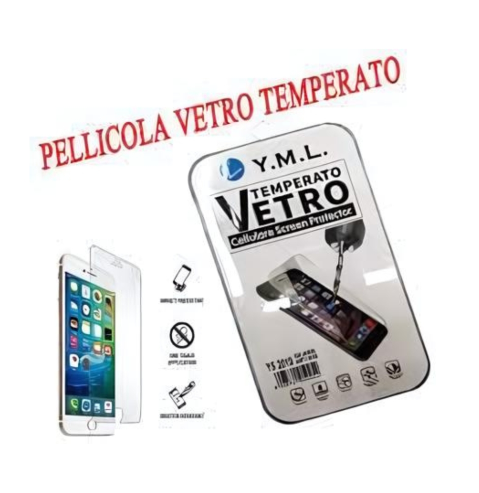 Yml screen protector size big in vetro temperato ipd2017