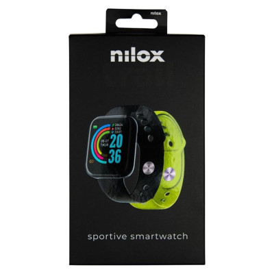 NILOX SMARTWATCH TRAILBAND 1.44 + 2 CINTURINI INTERCAMBIABILI
