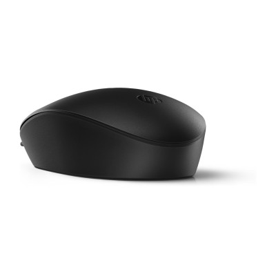 HP MOUSE OTTICO USB WIRED 125 BK