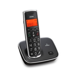 Brondi Bravo Gold 2 Telefono Cordless Nero