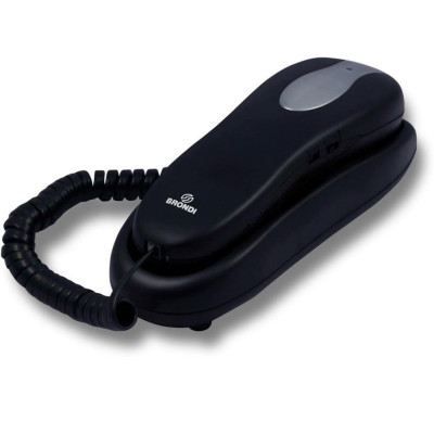 BRONDI NEMO NERO TELEFONO SLIM CON FILO