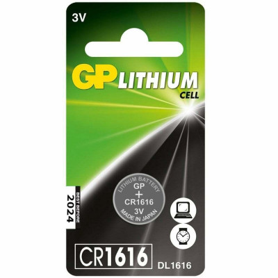 GP (GPBM)LITHIUM BATTERY GPCR1616-7C1 10CARDS/10PZ - 3V