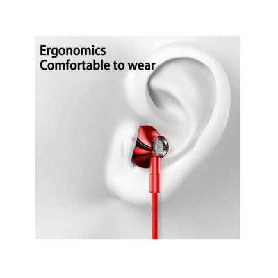 LENOVO HF140  AURICOLARI CABLATI BLACK CON MICROFONO JACK 3.56MM