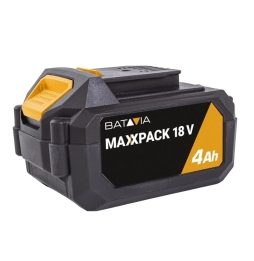 Batavia 7062518 Batteria Agli Ioni Di Litio 18 V 4.0 Ah, 36 W