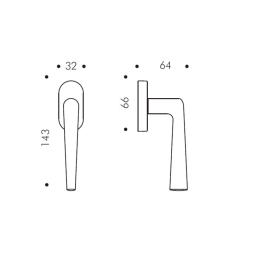 Maniglia Dk Robotre Cd92 Dkr/85 Oro Zirconio Misura 7 Conf. 2pz