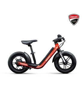 E-Moto Ducati - Ebike Per Bambini/Kids Motore 150W Ruote 16" X 2.4 16 Km/H 3 Velocita' Selezionabili (8-12-16Km/H)