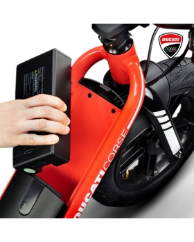 E-Moto Ducati - Ebike Per Bambini/Kids Motore 150W Ruote 16" X 2.4 16 Km/H 3 Velocita' Selezionabili (8-12-16Km/H)